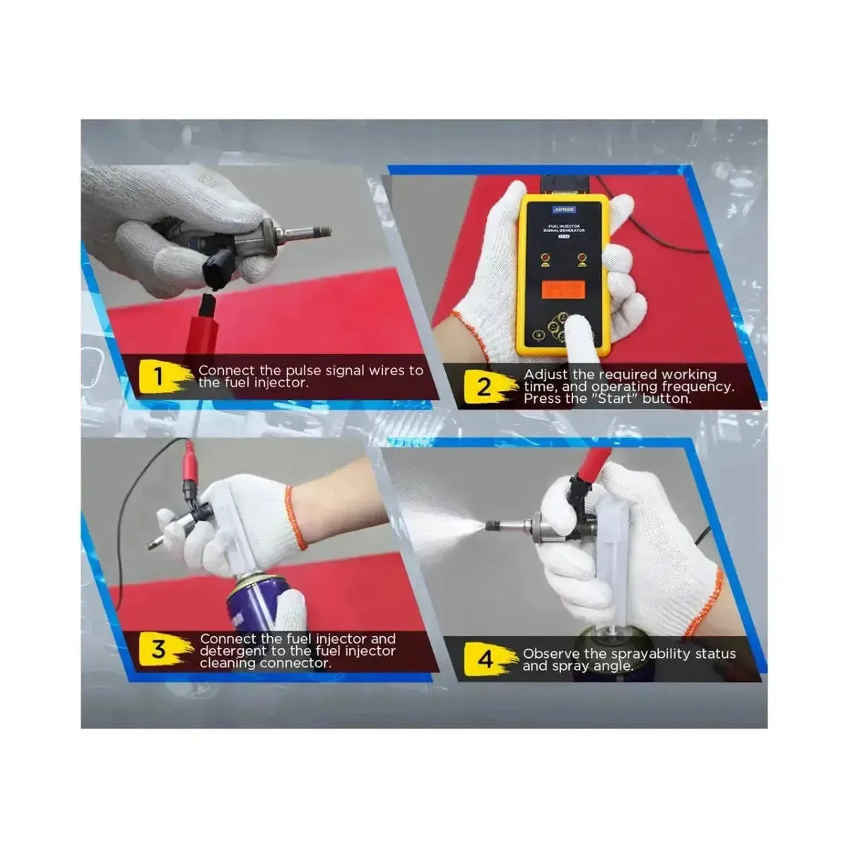 Autool CT60 | Brandstofinjecktor testare