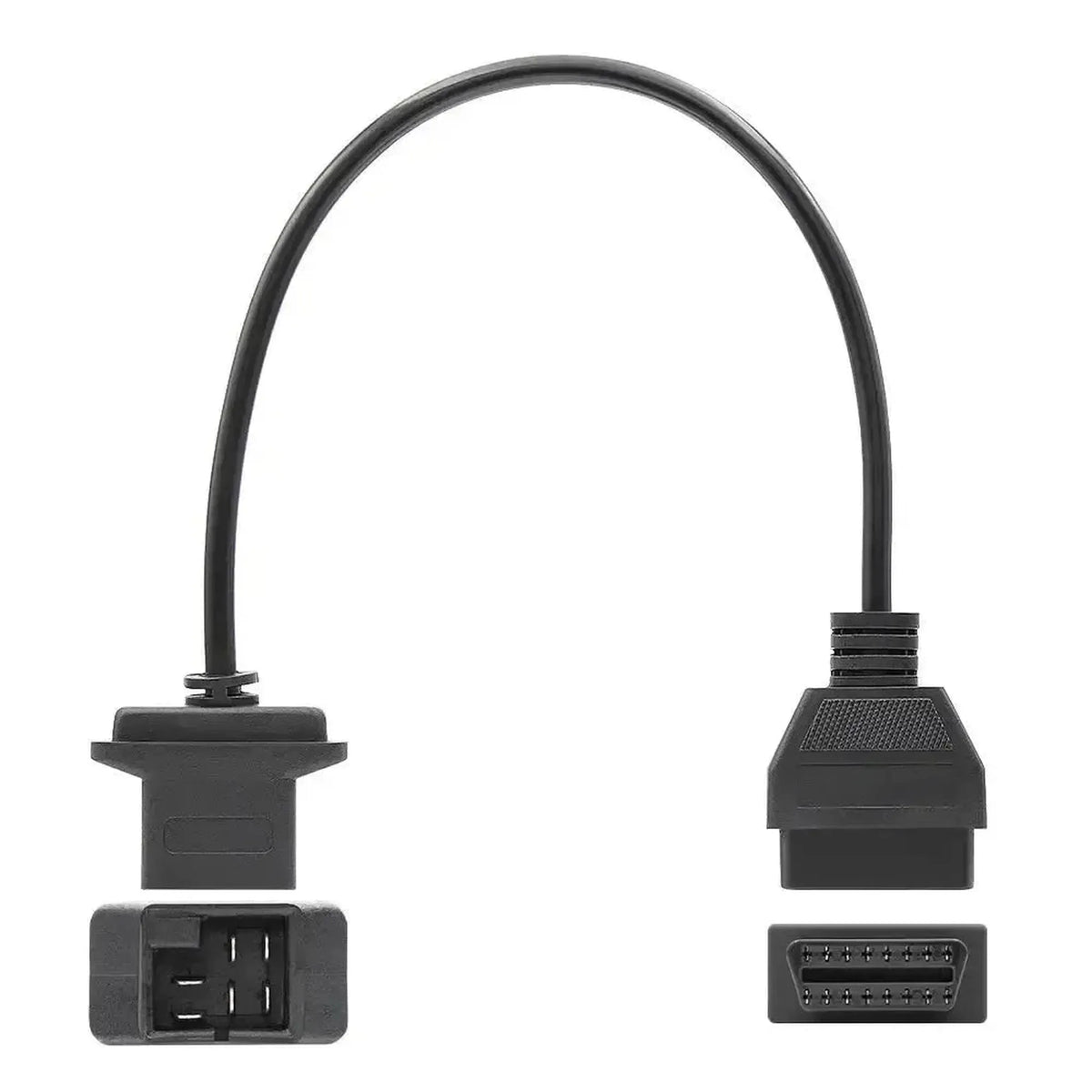 Chrysler 6-polig OBD1 – 16-polig OBD2-adapterkabel | Personbilar