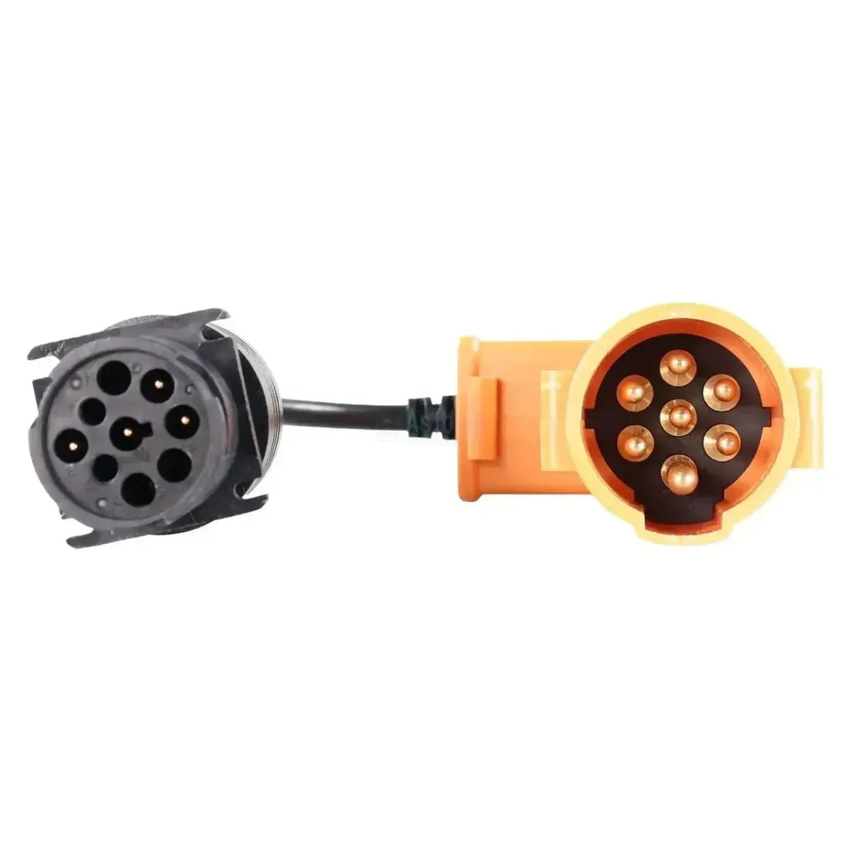 Jaltest (JDC112A) | 7+7-polig (PLC) J2497 - 9-polig Deutsch-adapter | Släpvagn