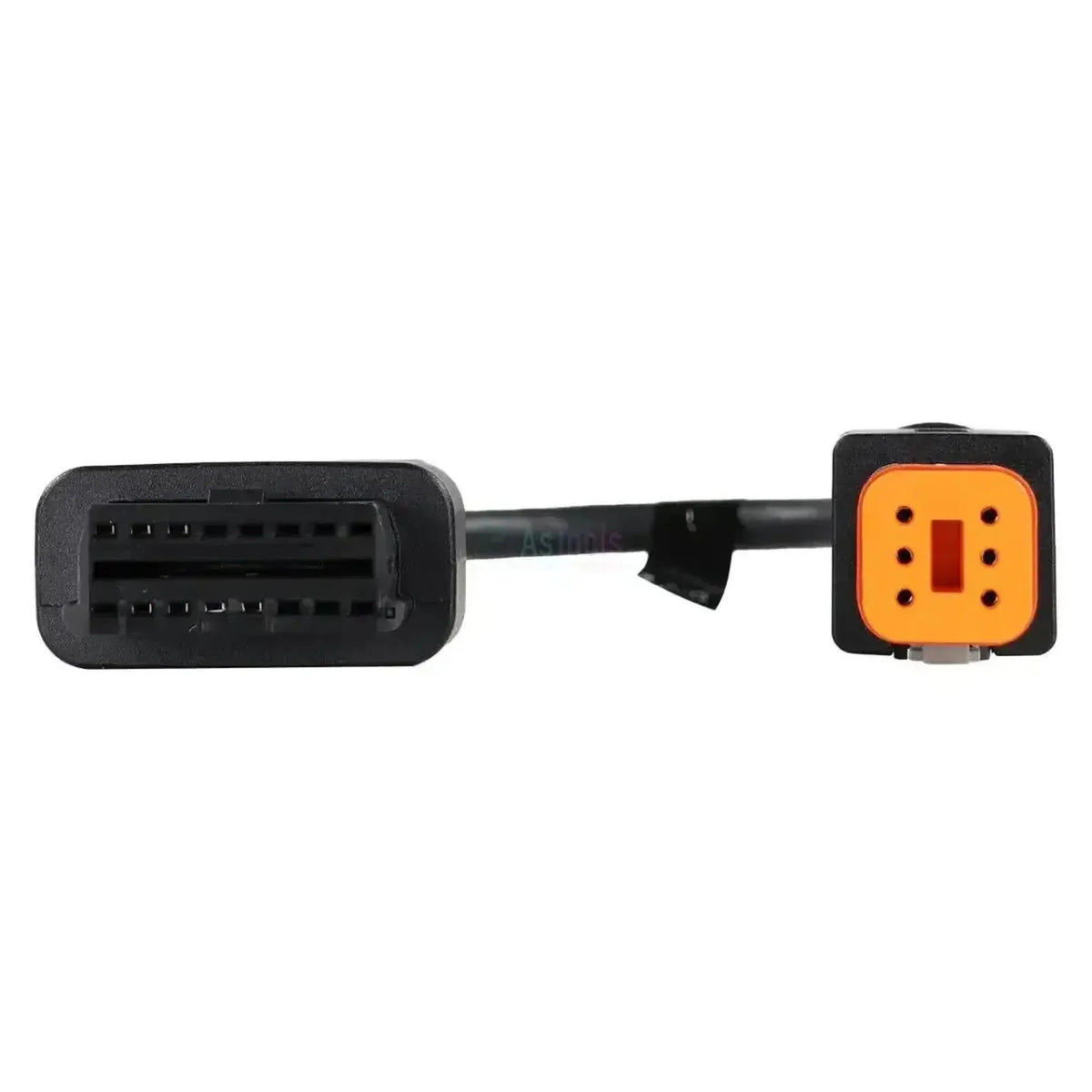 Jaltest (JDC527A) | Volvo Penta 6-stifts OBD - 16-stifts OBD2-adapterkabel | Förbränningsmotor