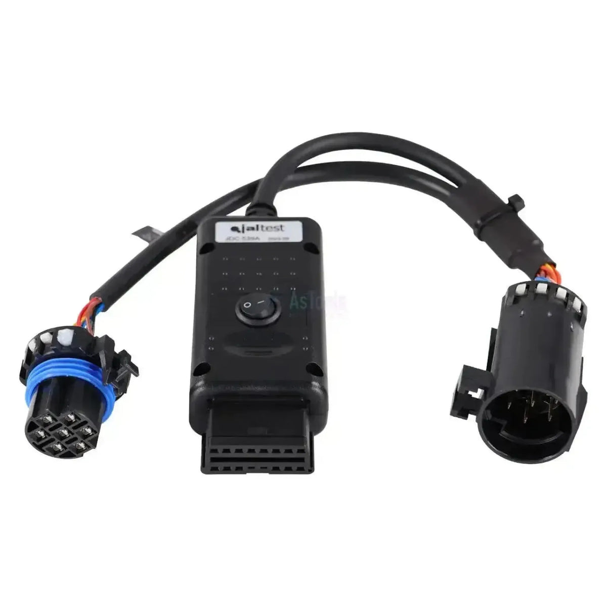 Jaltest (JDC539A) | Bobcat 6+6-polig OBD - 16-polig OBD2-adapterkabel | Förbränningsmotor