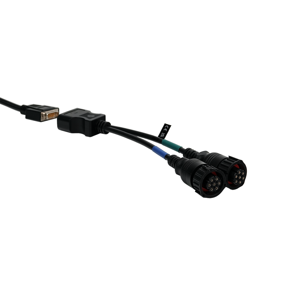 Jaltest (JDC571.9) | Linde 7+7-polig OBD - 26-polig DB26 adapterkabel | Lyft- och lyftverktyg