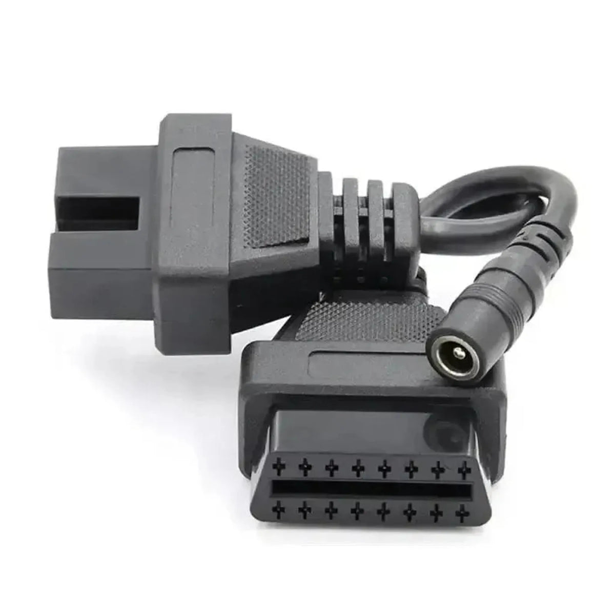Mitsubishi/Hyundai 12-polig OBD1 – 16-polig OBD2 adapterkabel | Personbil