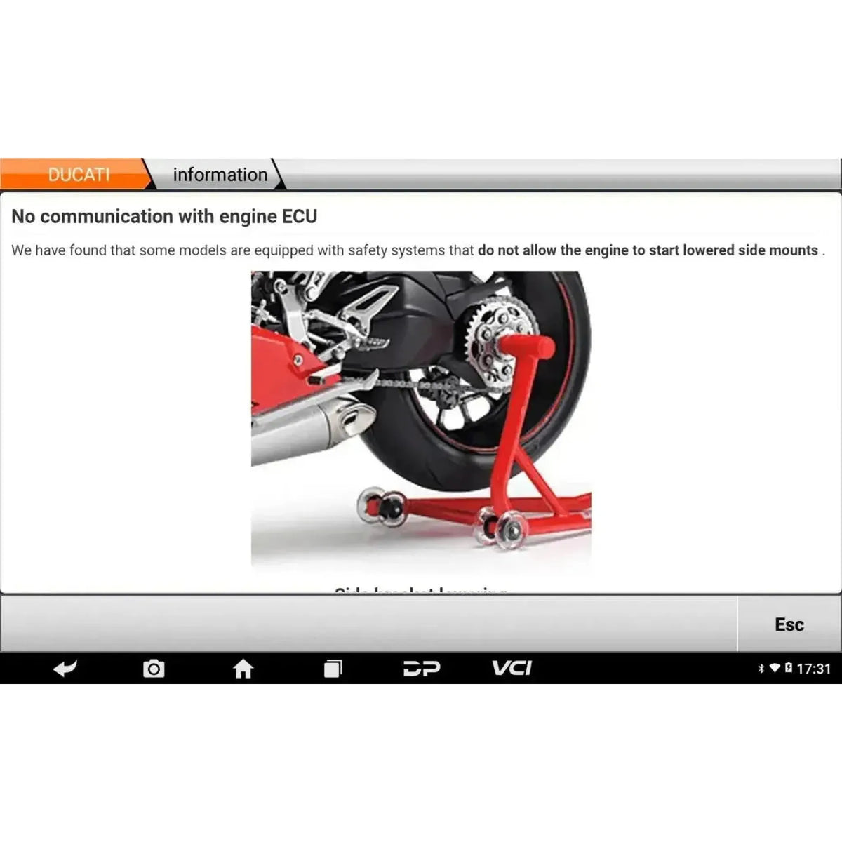 OBDSTAR IScan Ducati | Läsapparat | Motorcykel