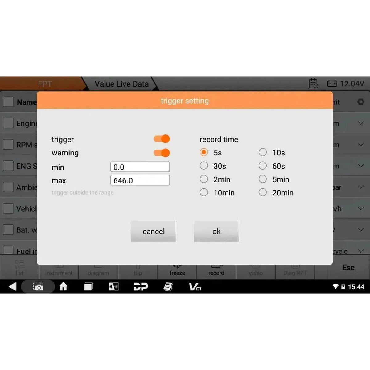 OBDSTAR IScan Pro FPT (Marine) | Diagnostikinstrument | Motorbåt