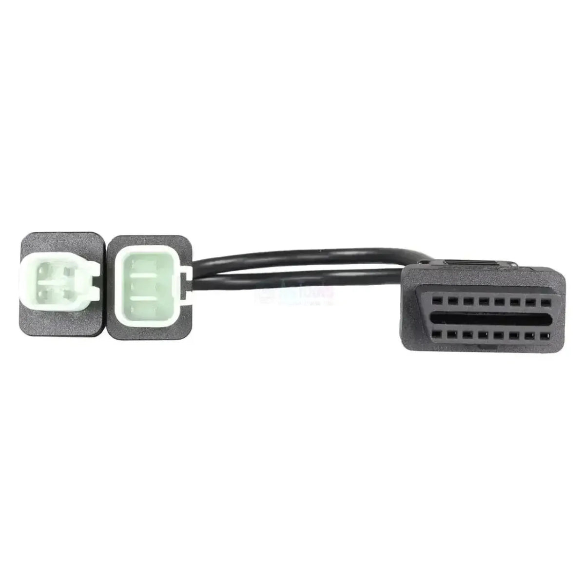 OBDSTAR (M005) | Kawasaki 4+6-polig OBD – 16-polig OBD2 adapterkabel | Motorcykel