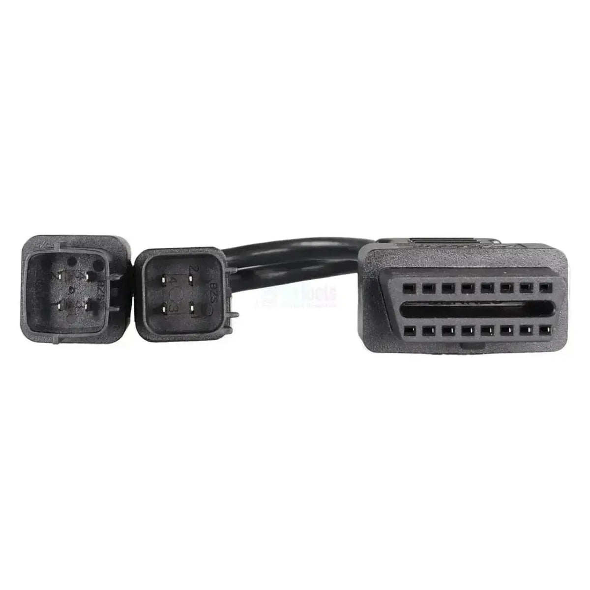 OBDSTAR (M006) | Kawasaki 4+4-polig OBD – 16-polig OBD2 adapterkabel | Motorcykel