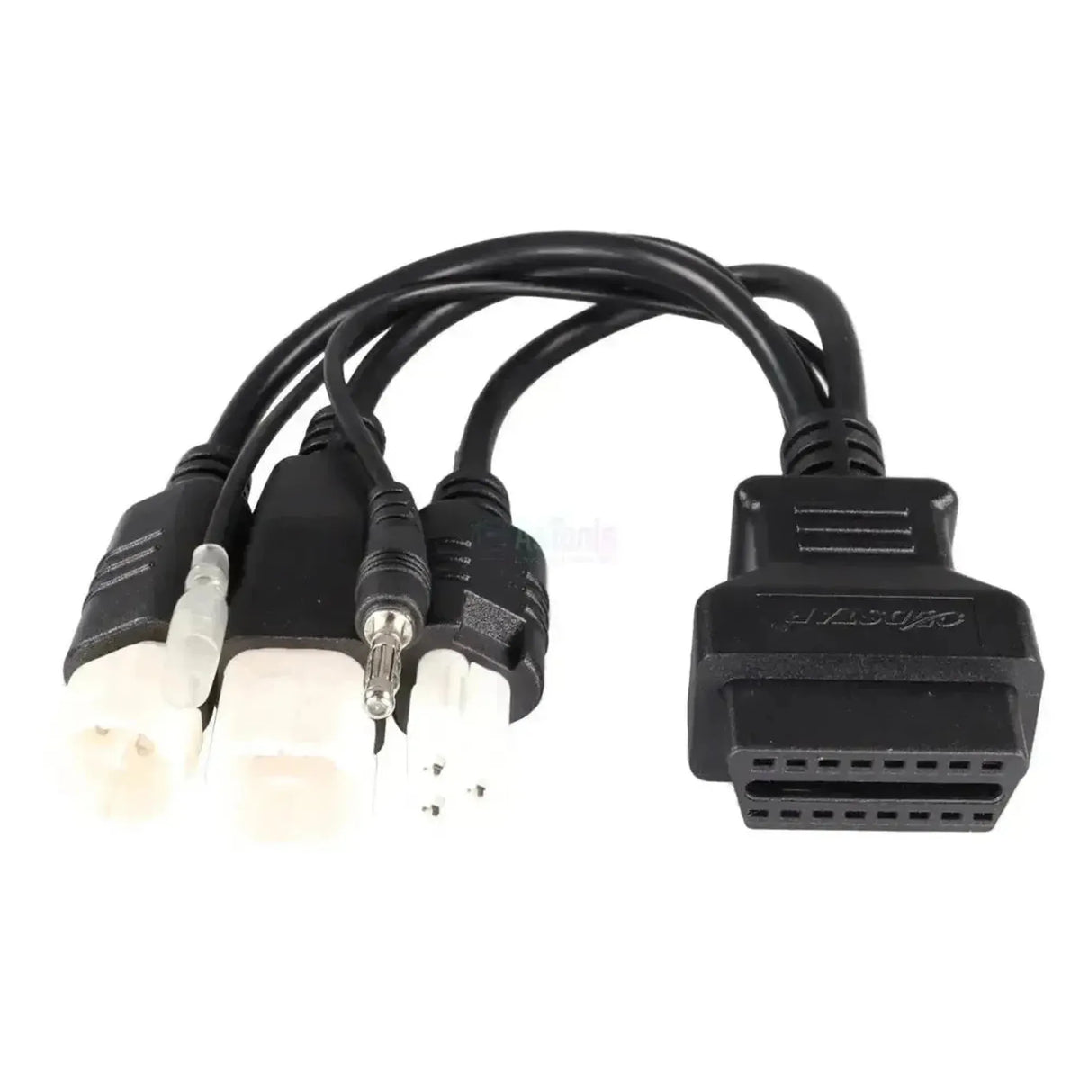 OBDSTAR (M018A) | Yamaha 3+3+4-polig OBD – 16-polig OBD2-adapterkabel | Motorcykel