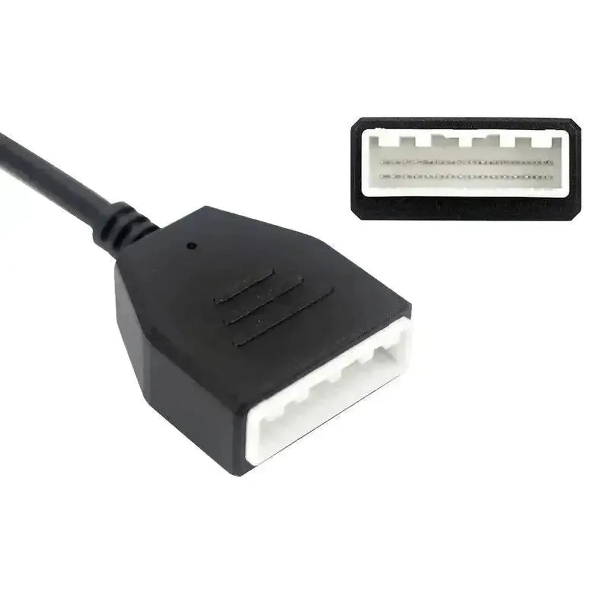 OBDSTAR | Nissan/Renault 16+32-polig SGW - 16-polig OBD2-adapterkabel | Personbil