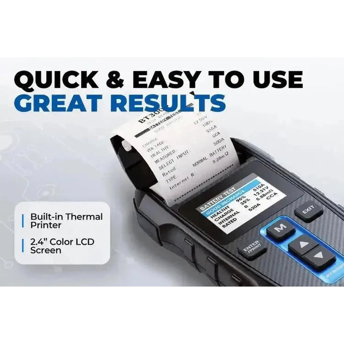 Topdon BT300P | Batteritester