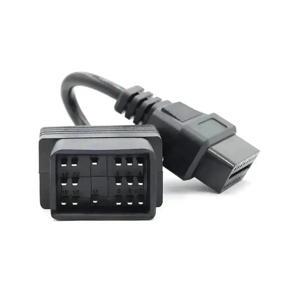 Toyota 17-stifts OBD1 – 16-stifts OBD2-adapterkabel | Personbil