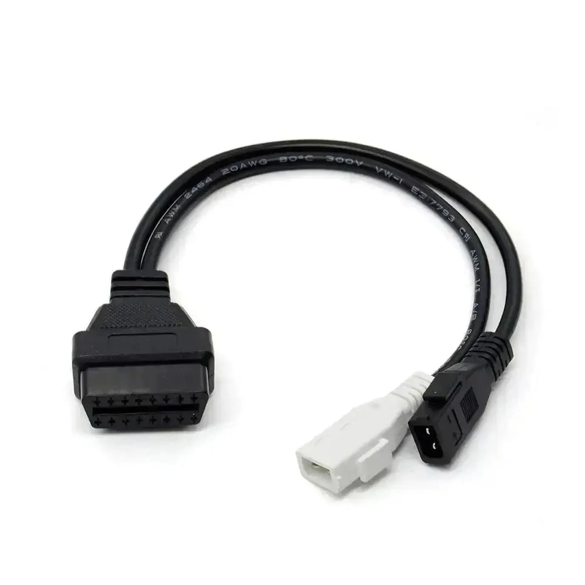 Audi/Seat/Skoda/Volkswagen 2+2-polig OBD1 – 16-polig OBD2-adapterkabel | Personbilar
