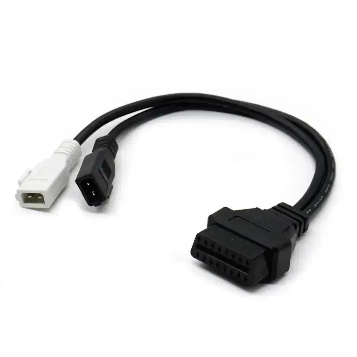 Audi/Seat/Skoda/Volkswagen 2+2-polig OBD1 – 16-polig OBD2-adapterkabel | Personbilar