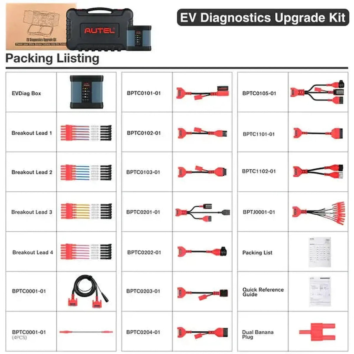 Autel EV Diagnostics Upgrade Kit | Tillbehör