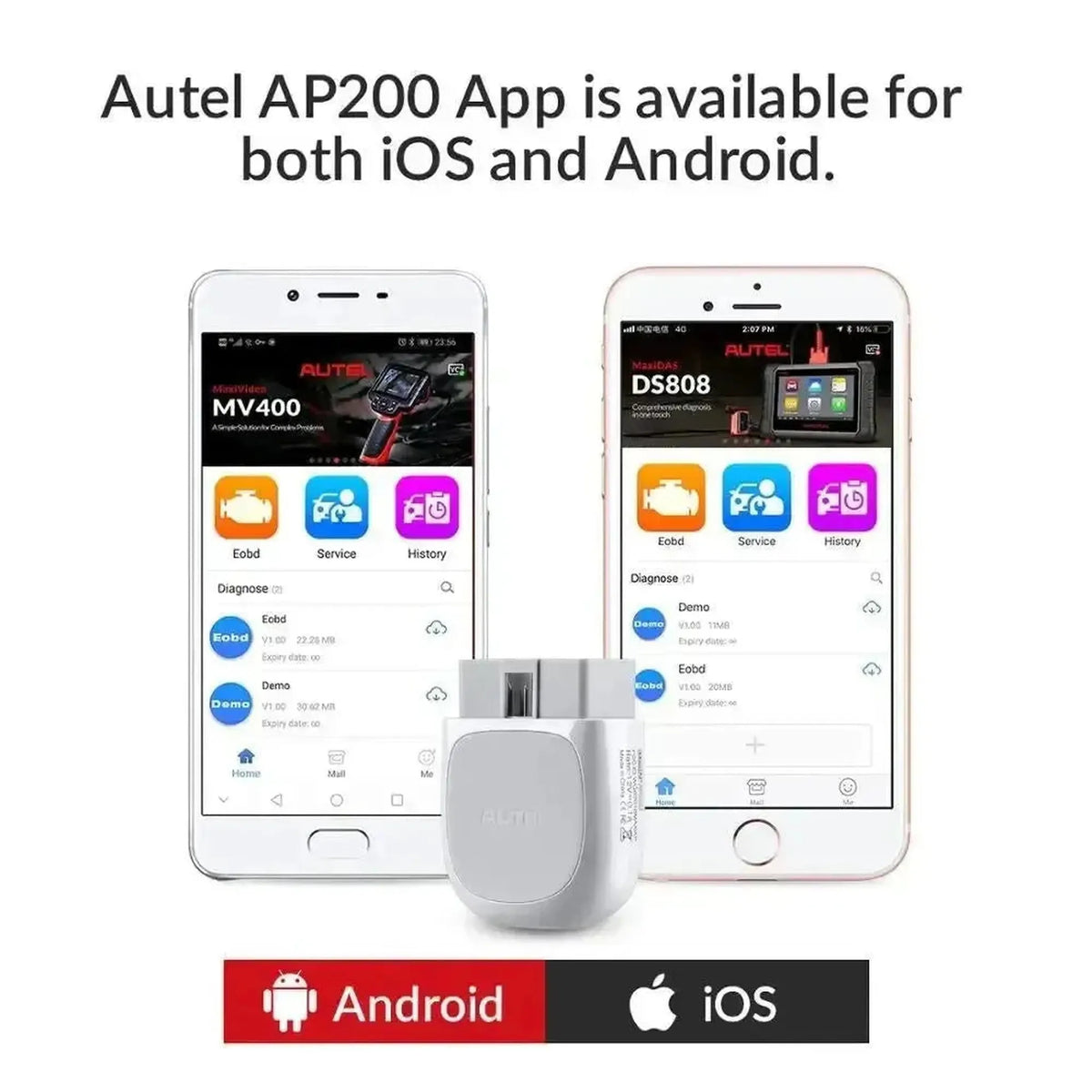Autel MaxiAP AP200 | Diagnostisk adapter | Bil