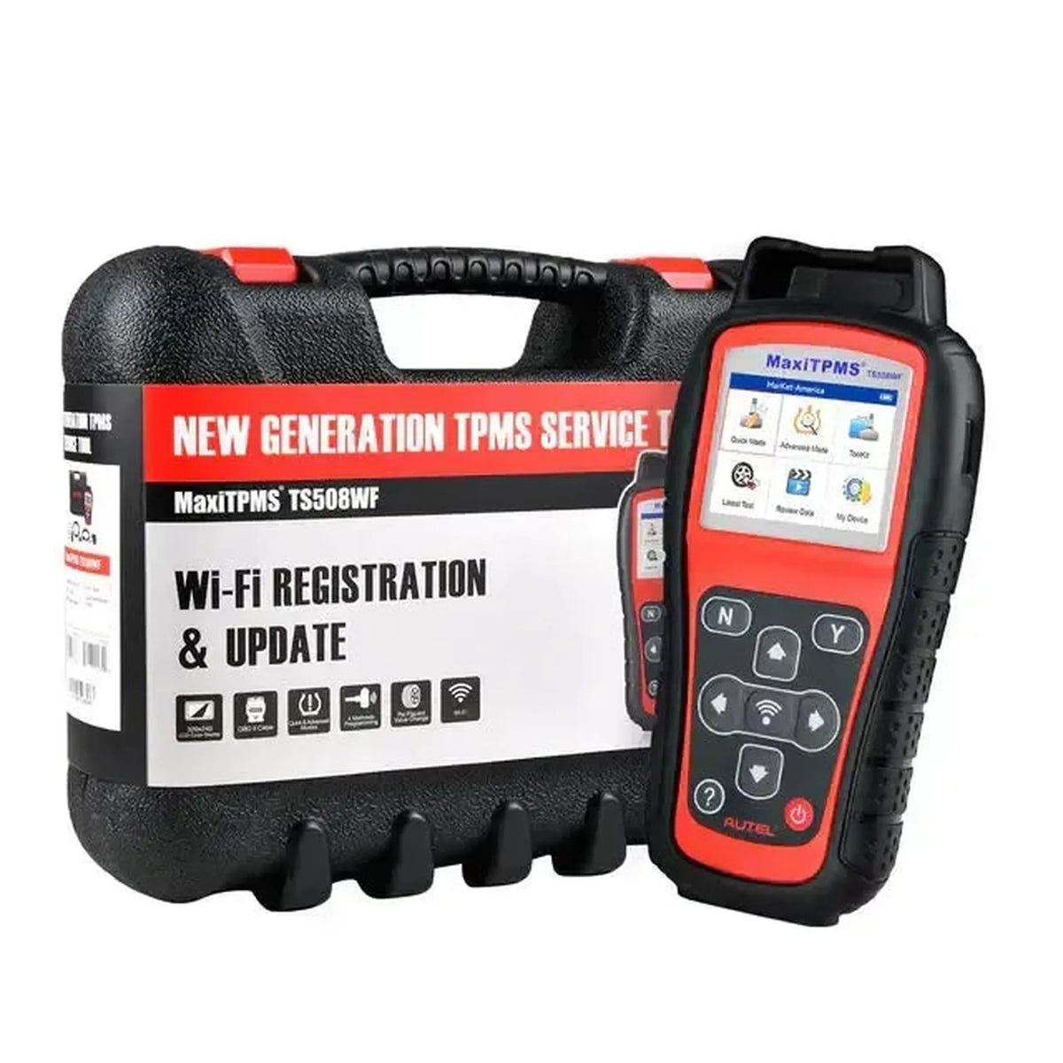 Autel MaxiTPMS TS508WF | TPMS-programmerare | Bil