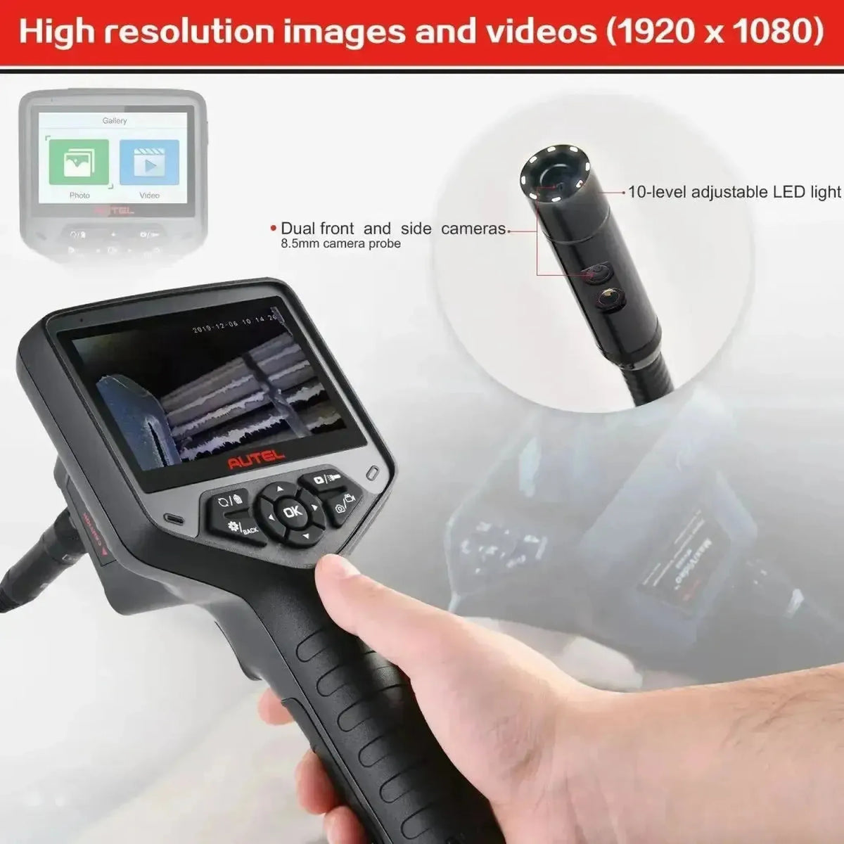 Autel MaxiVideo MV480 | Inspektionskamera (8,5 mm)