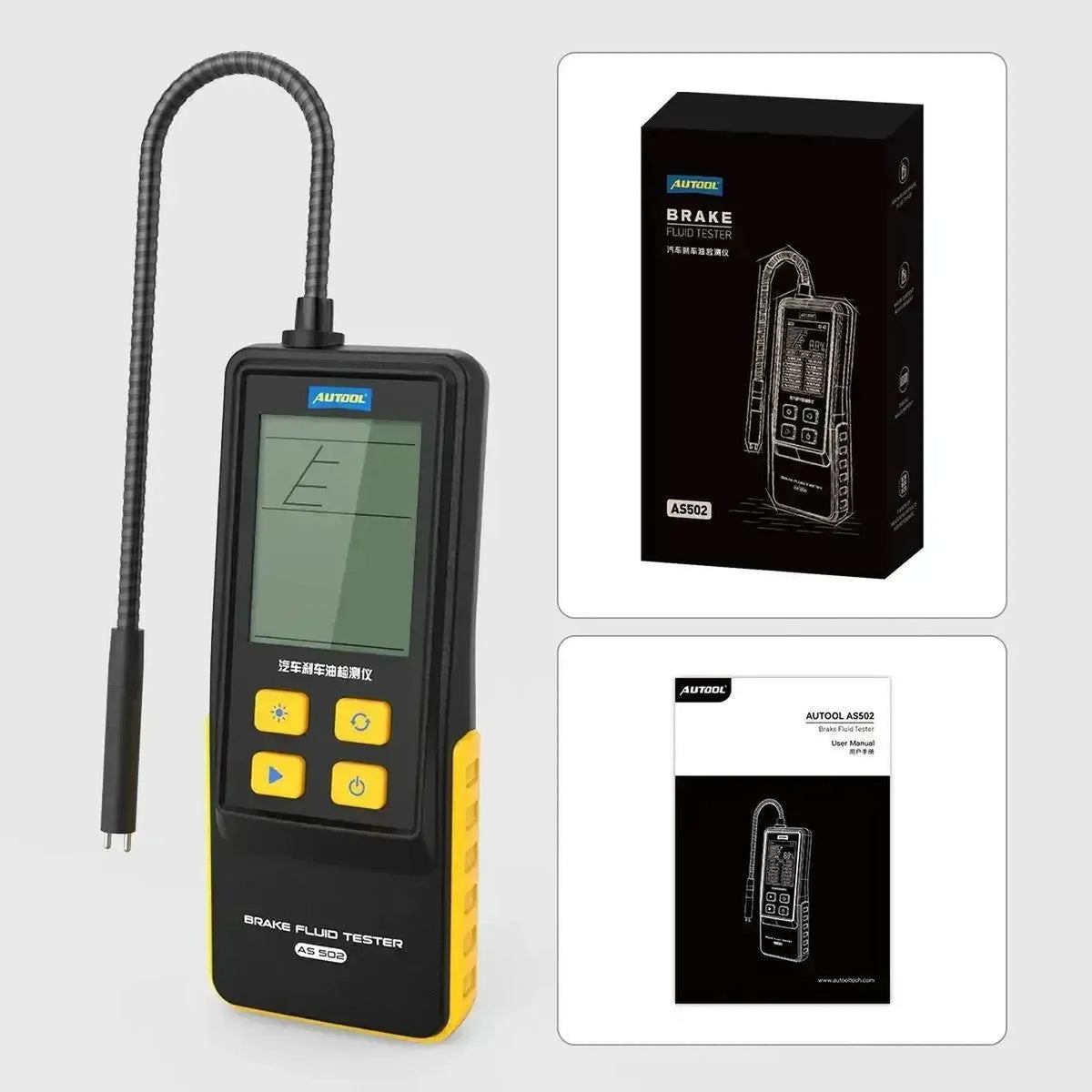 Autool AS502 | Bromsvätesketester