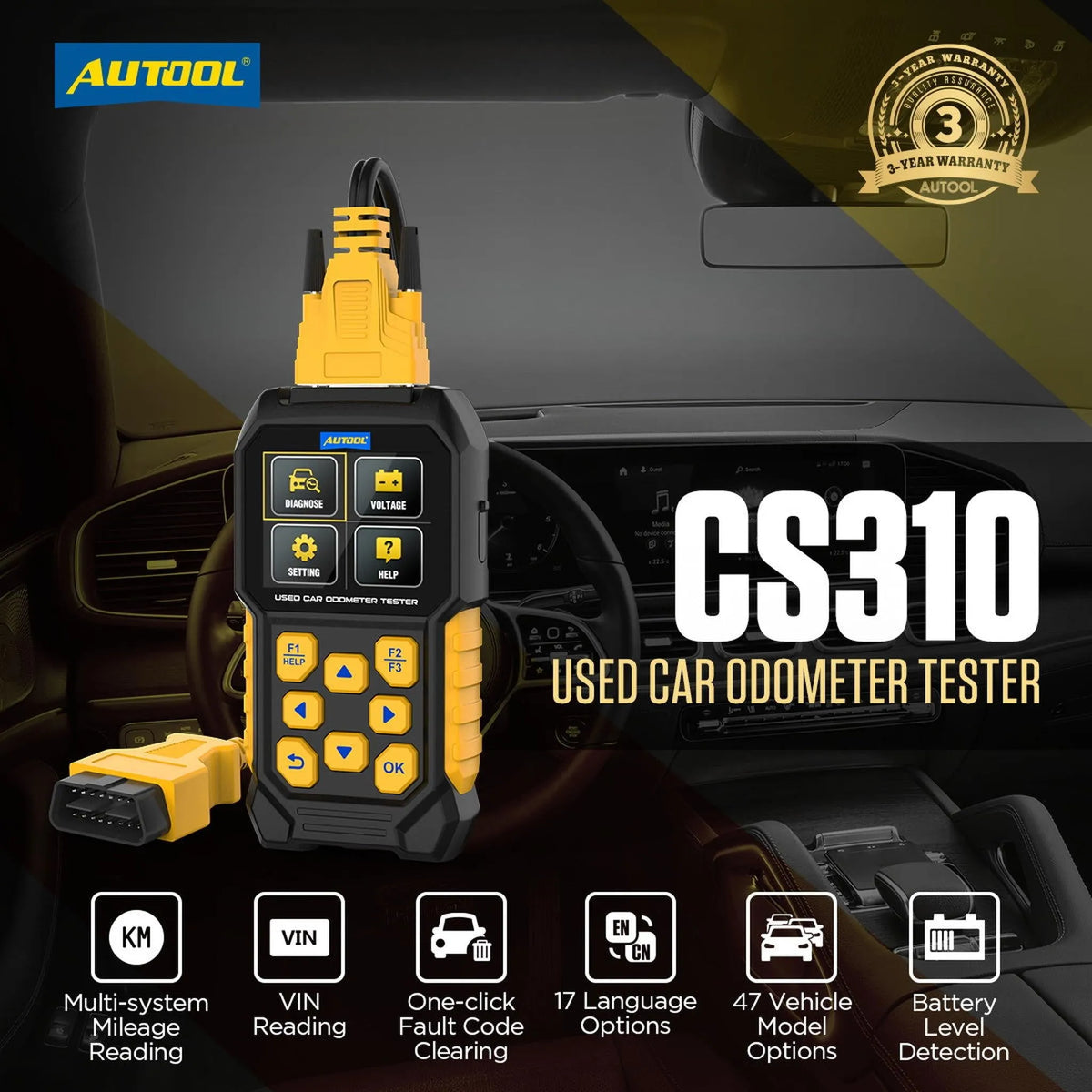 Autool CS310 | Mätarläsare