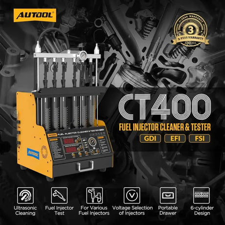 Autool CT400 | Injectortestare