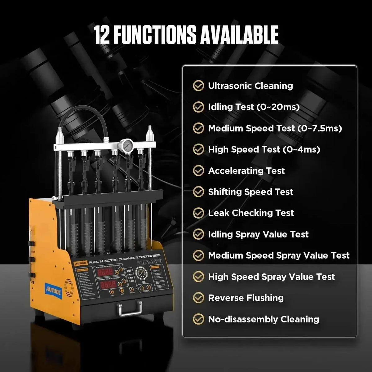 Autool CT400 | Injectortestare