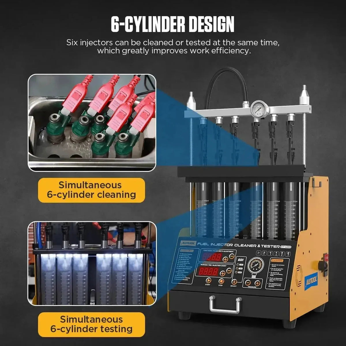 Autool CT400 | Injectortestare