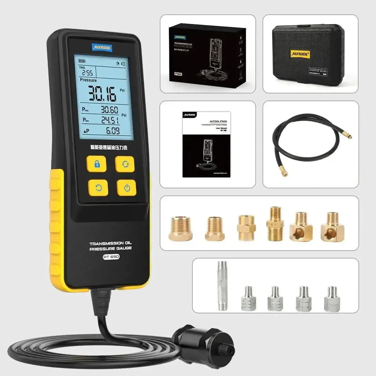 Autool PT650 | Transmissionsoljetester