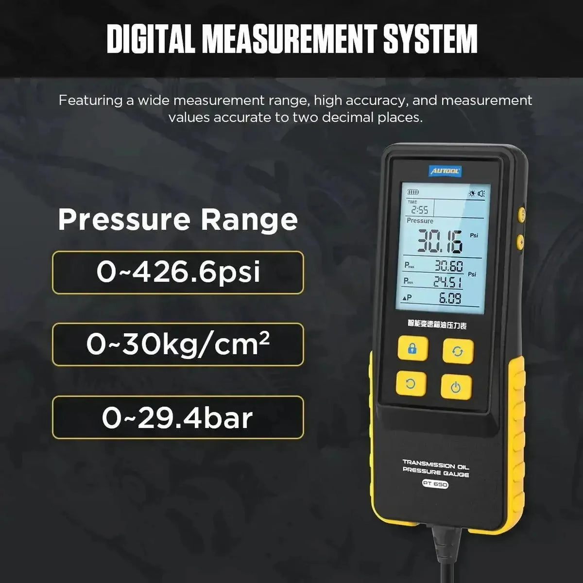 Autool PT650 | Transmissionsoljetester