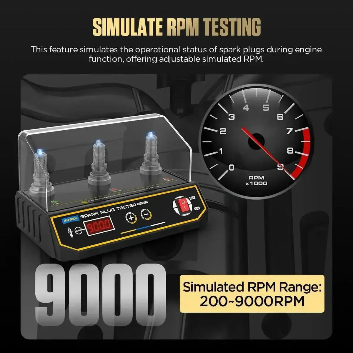 Autool SPT301 | Tändstiftstestar