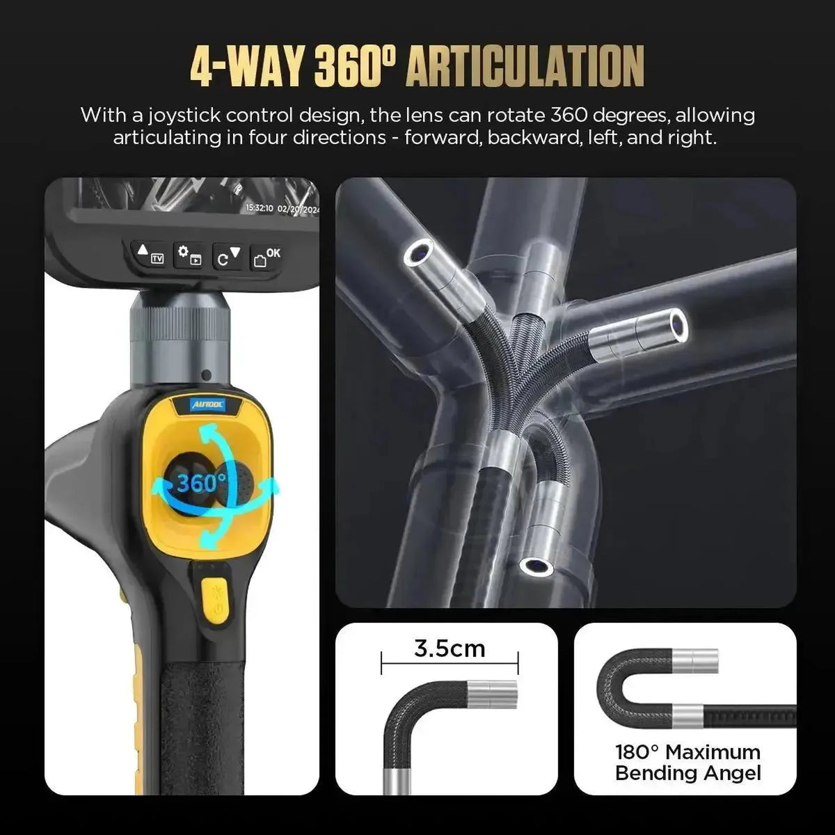 Autool SVB308 | Inspektionskamera (6,2 mm)