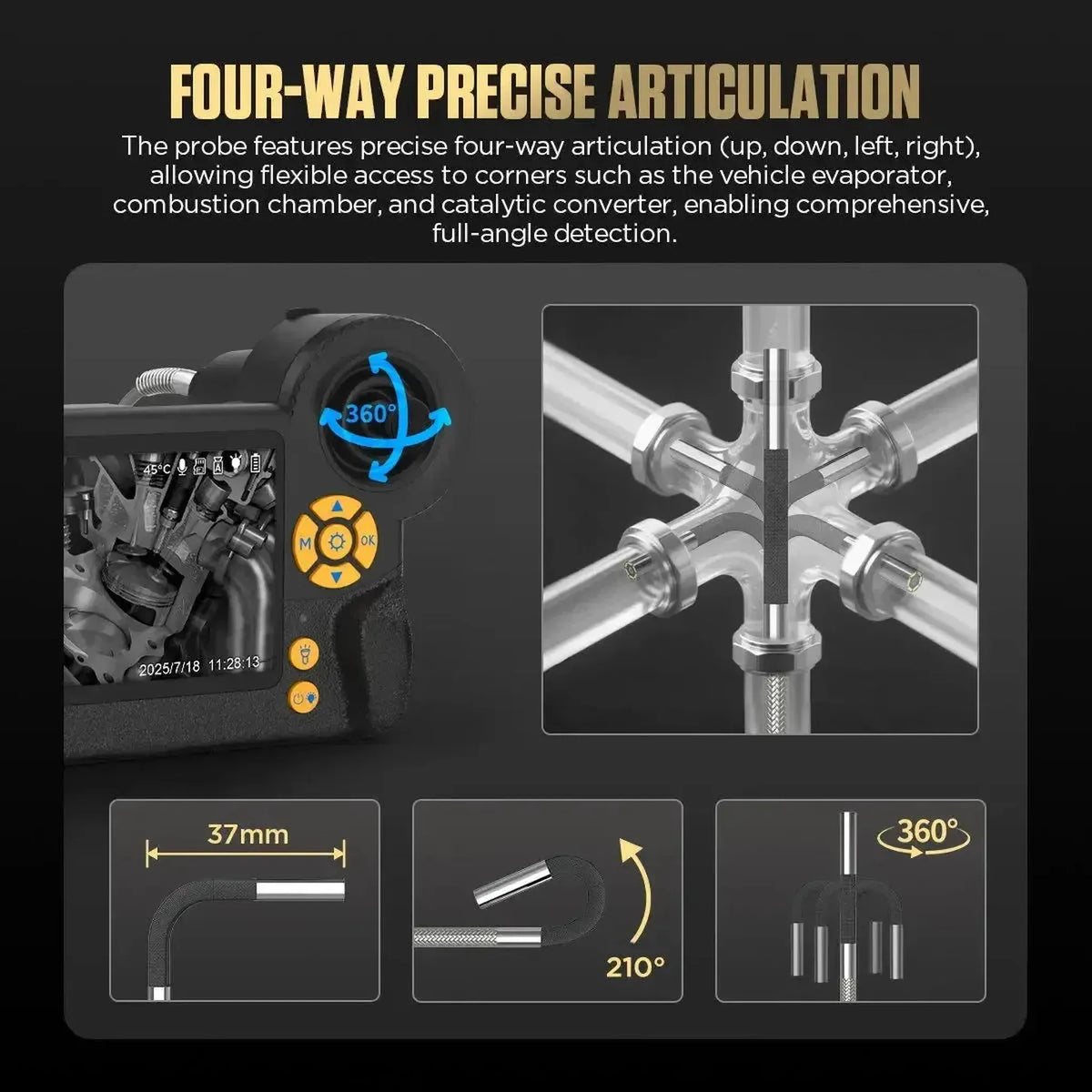 Autool SVB408 | Inspektionskamera (3,9 mm)
