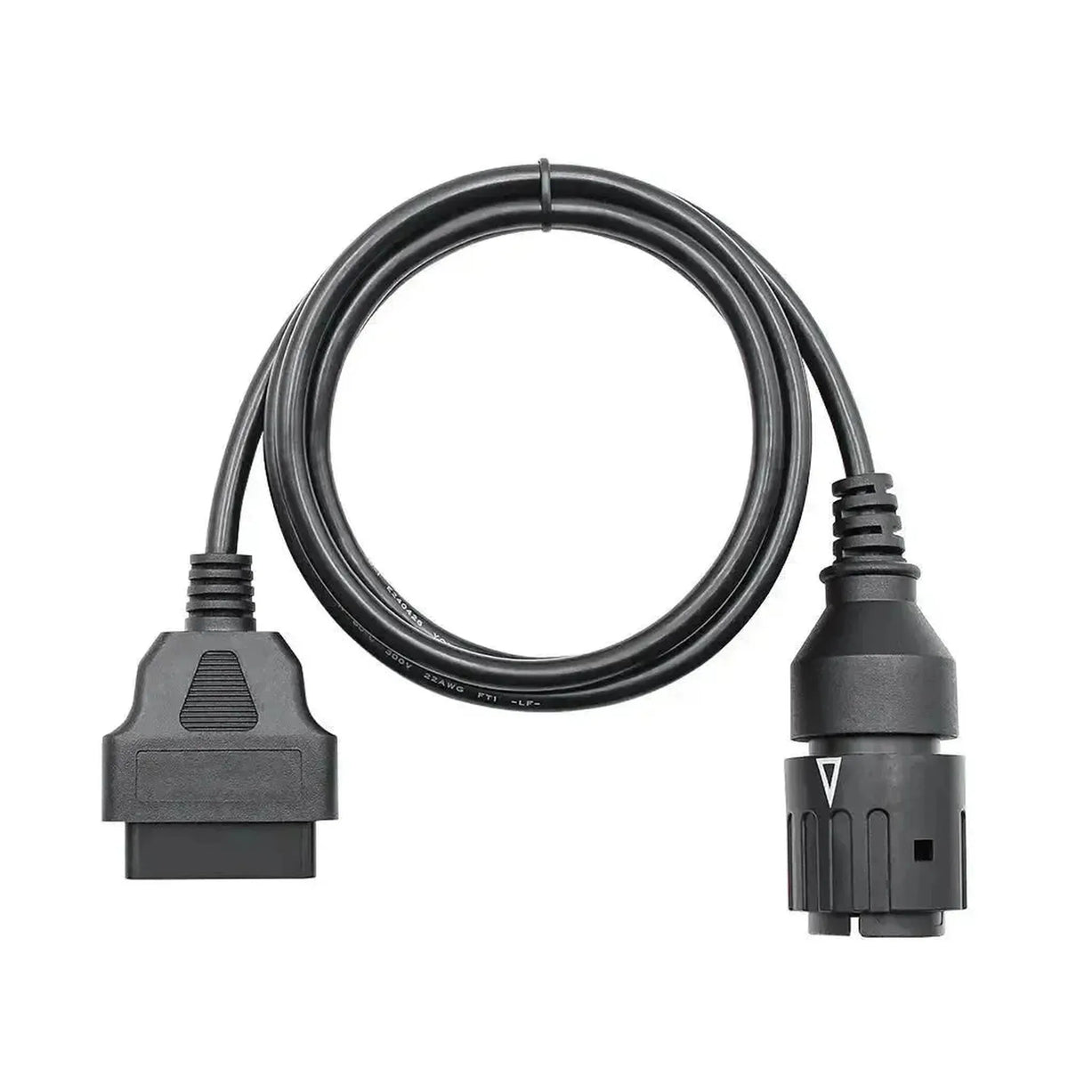 BMW 10-polig OBD – 16-polig OBD2 adapterkabel | Motorcykel