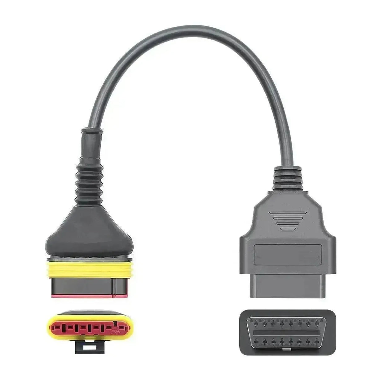 Benelli 6-polig OBD – 16-polig OBD2-adapterkabel | Motorcykel