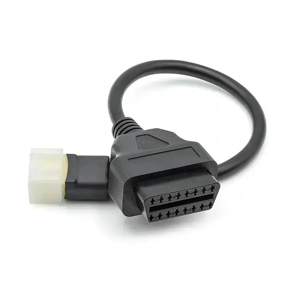 Delphi 6-polig OBD – 16-polig OBD2 adapterkabel | Motorcykel