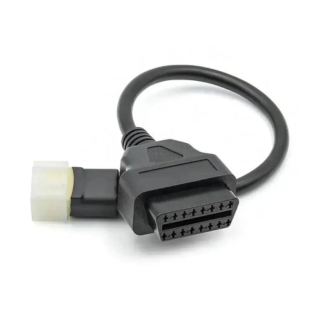Delphi 6-polig OBD – 16-polig OBD2 adapterkabel | Motorcykel