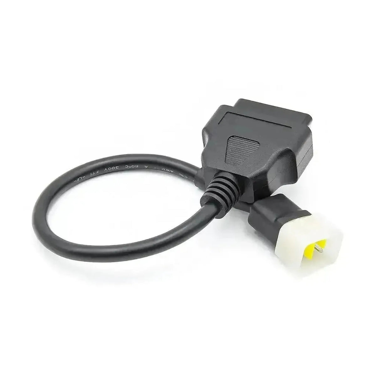 Delphi 6-polig OBD – 16-polig OBD2 adapterkabel | Motorcykel