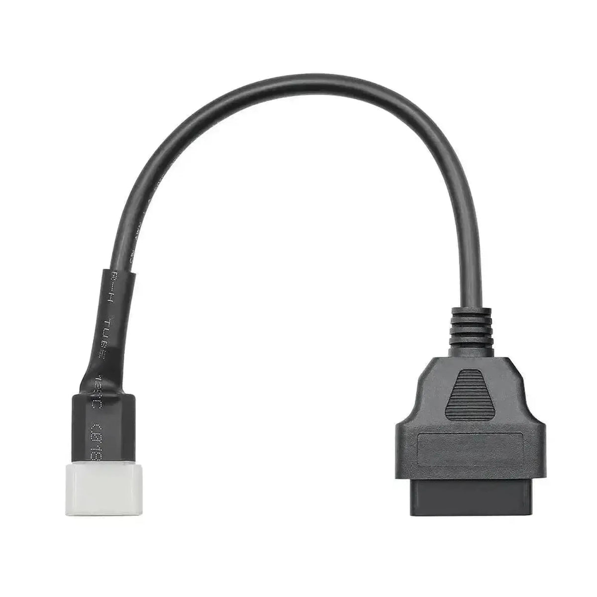 Delphi 6-polig OBD – 16-polig OBD2 adapterkabel | Motorcykel