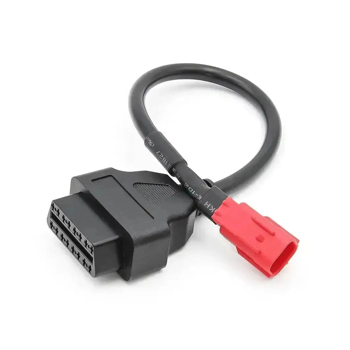 Euro-V 6-polig OBD – 16-polig OBD2-adapterkabel | Motorcykel
