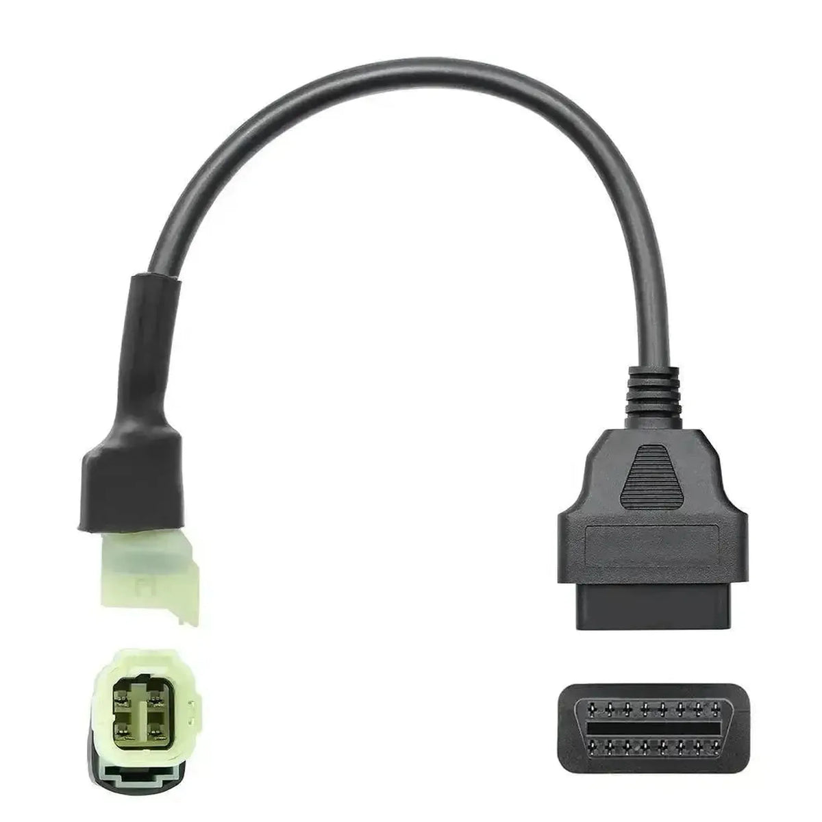 Honda 4-polig OBD – 16-polig OBD2-adapterkabel | Motorcykel