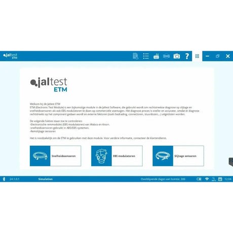 Jaltest (70001007) | ETM-gränssnittskabel V9 | Tillbehör