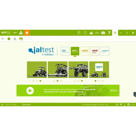 Jaltest AGV (Agricultural) diagnostikapparaten