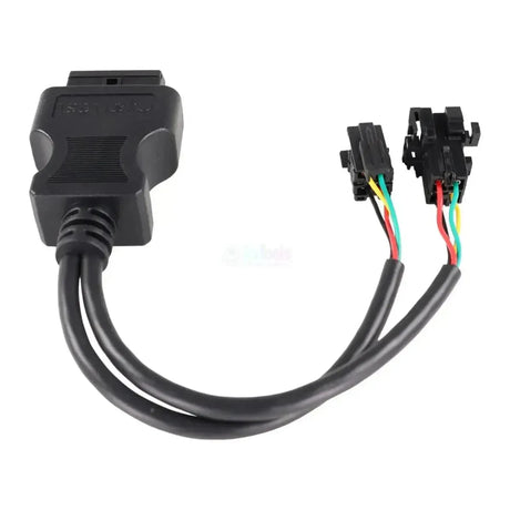 Jaltest (JDC304A) | Wabco (ATC/MTS) 4+4-stift OBD - 16-stift OBD2 adapterkabel | Buss