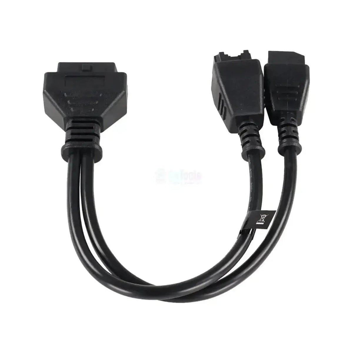 Jaltest (JDC406A) | FCA (SGW) 12+8-polig OBD - 16-polig OBD2-adapterkabel | Fordon