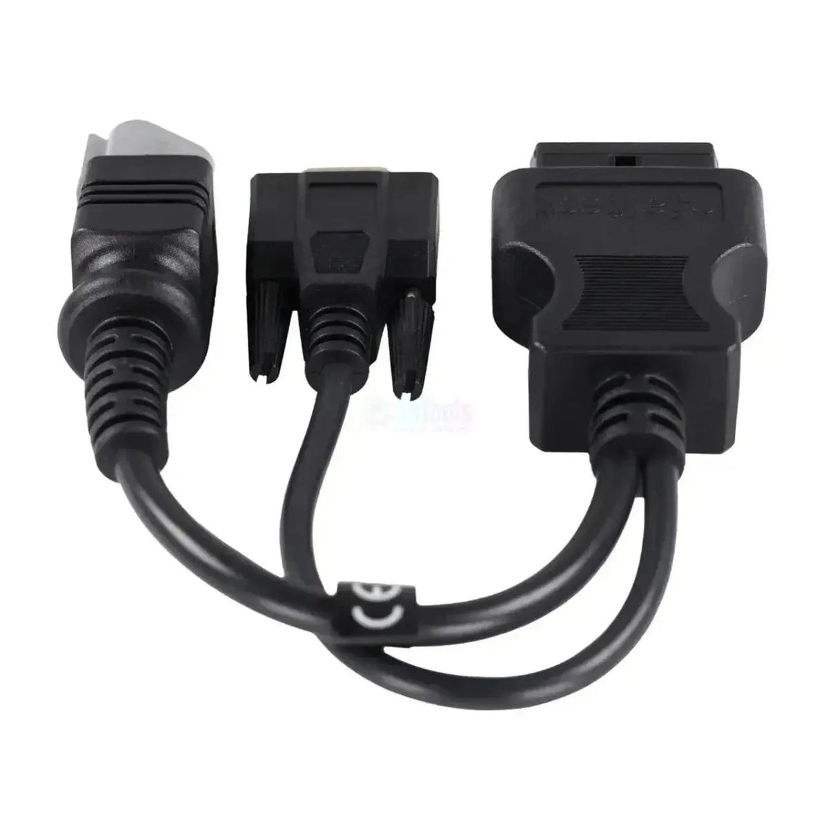 Jaltest (JDC518A) | SISU 3+9-stifts OBD - 16-stifts OBD2 adapterkabel | Förbränningsmotor