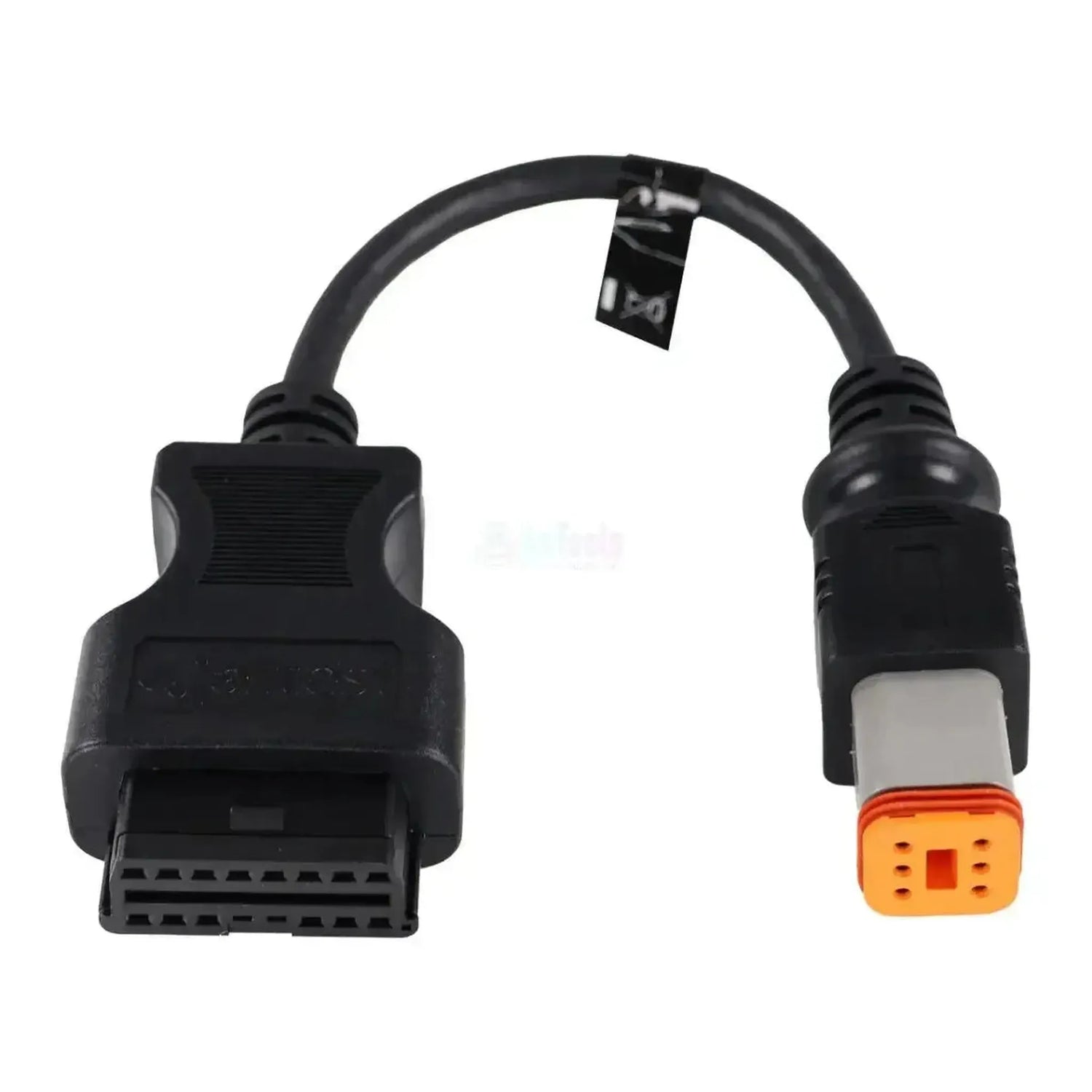 Jaltest (JDC527A) | Volvo Penta 6-stifts OBD - 16-stifts OBD2-adapterkabel | Förbränningsmotor