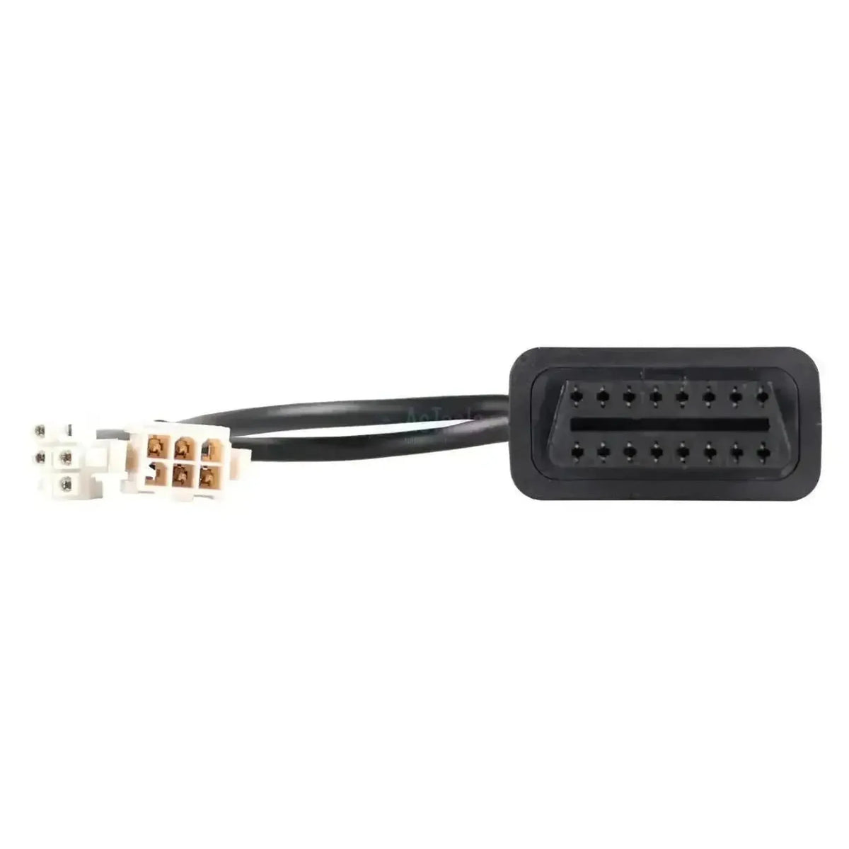 Jaltest (JDC559A) | Haulotte 6+6-polig OBD - 16-polig OBD2 adapterkabel | Hiss- och lyftutrustning