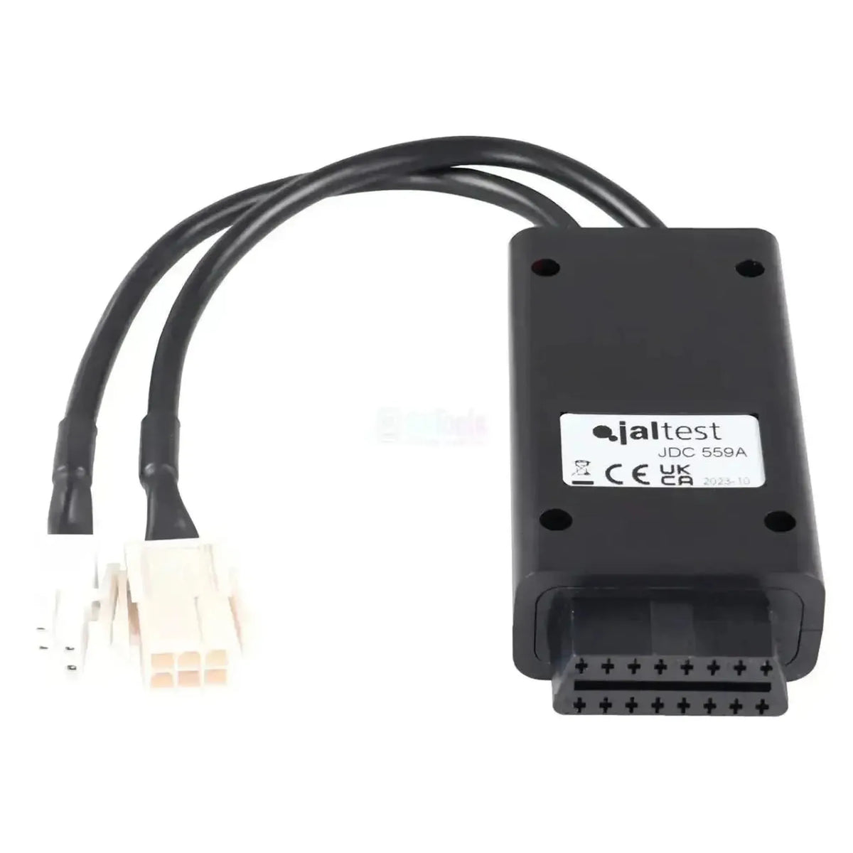 Jaltest (JDC559A) | Haulotte 6+6-polig OBD - 16-polig OBD2 adapterkabel | Hiss- och lyftutrustning