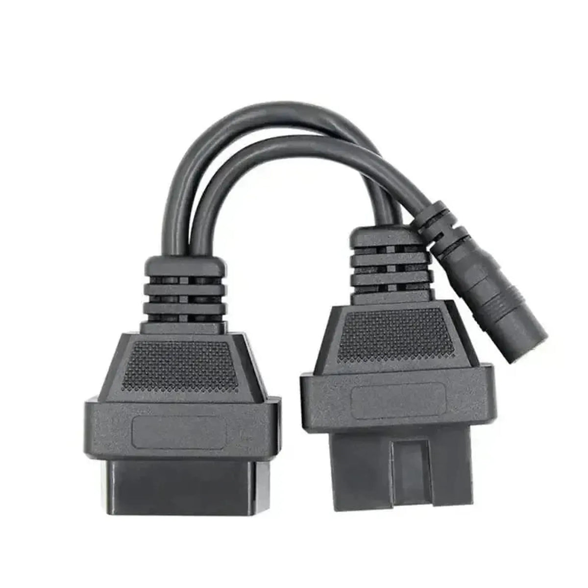 Mitsubishi/Hyundai 12-polig OBD1 – 16-polig OBD2 adapterkabel | Personbil
