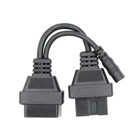 Mitsubishi/Hyundai 12-polig OBD1 – 16-polig OBD2 adapterkabel | Personbil
