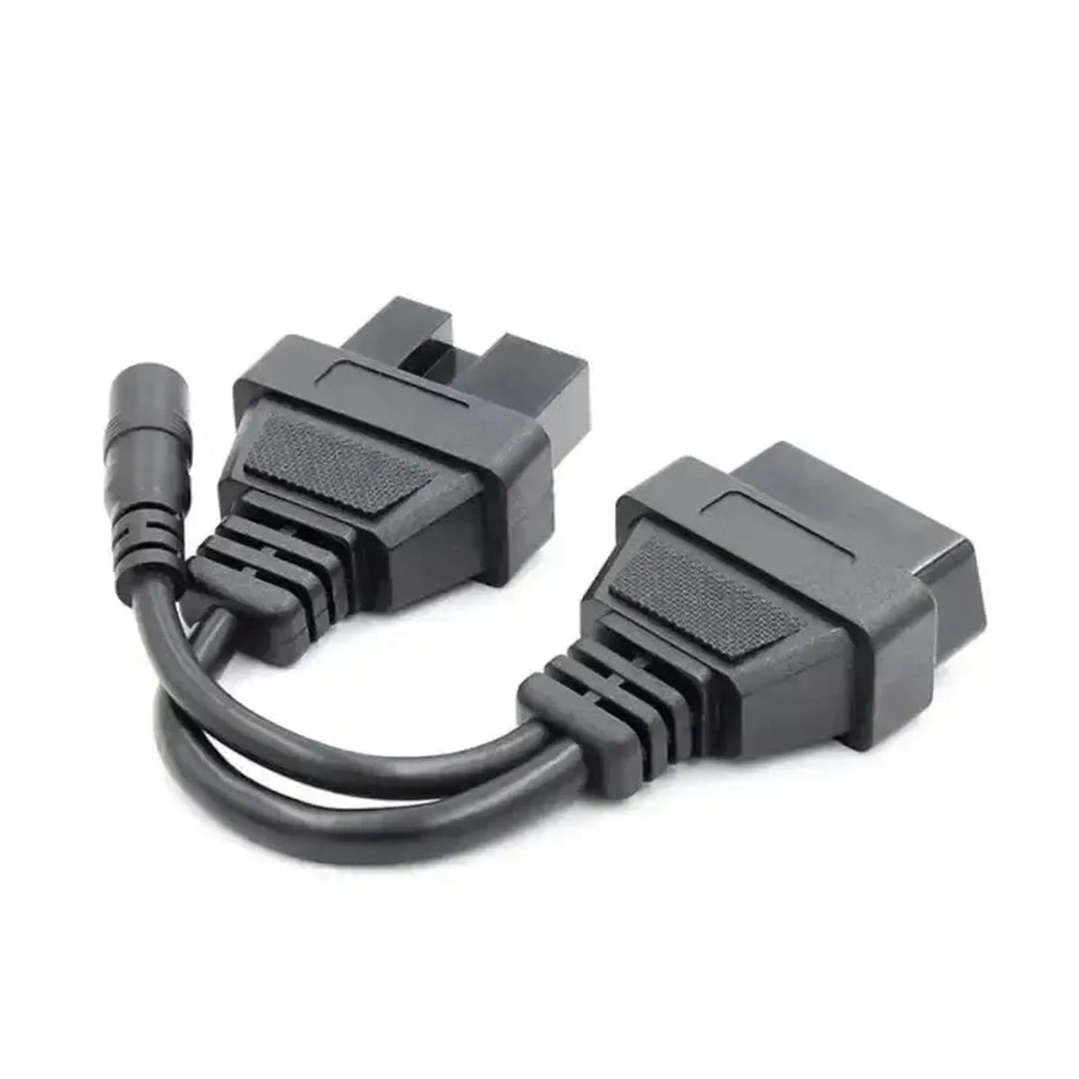 Mitsubishi/Hyundai 12-polig OBD1 – 16-polig OBD2 adapterkabel | Personbil